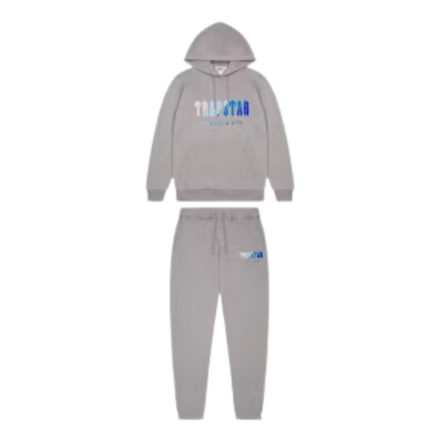 TRAPSTAR TRACKSUIT | Chenille Grey Ice 2.0