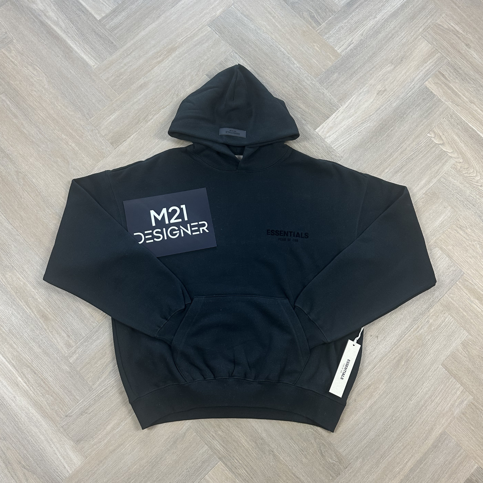 ESSENTIALS SS22 HOODIE | Black