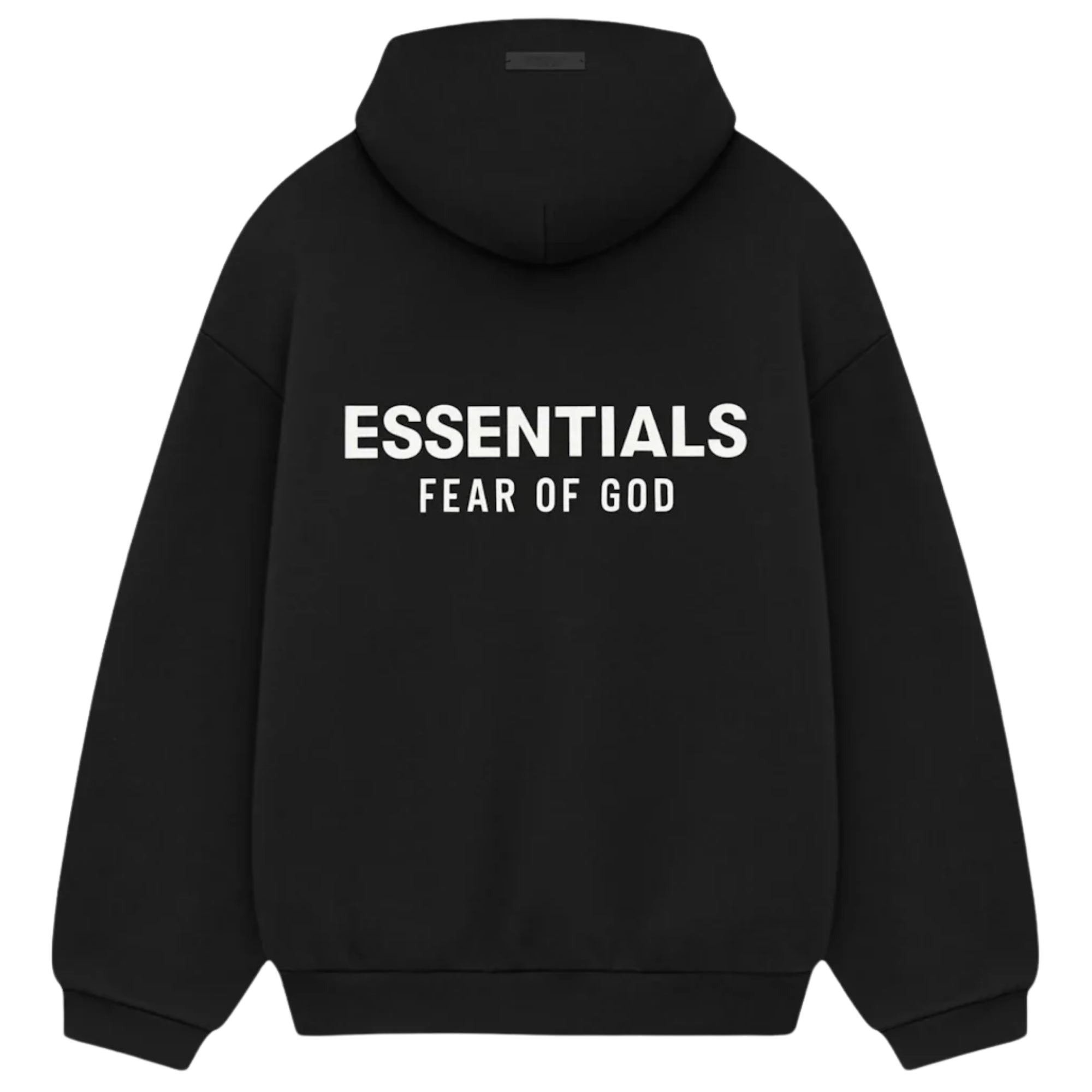 ESSENTIALS SS25 HOODIE | Black