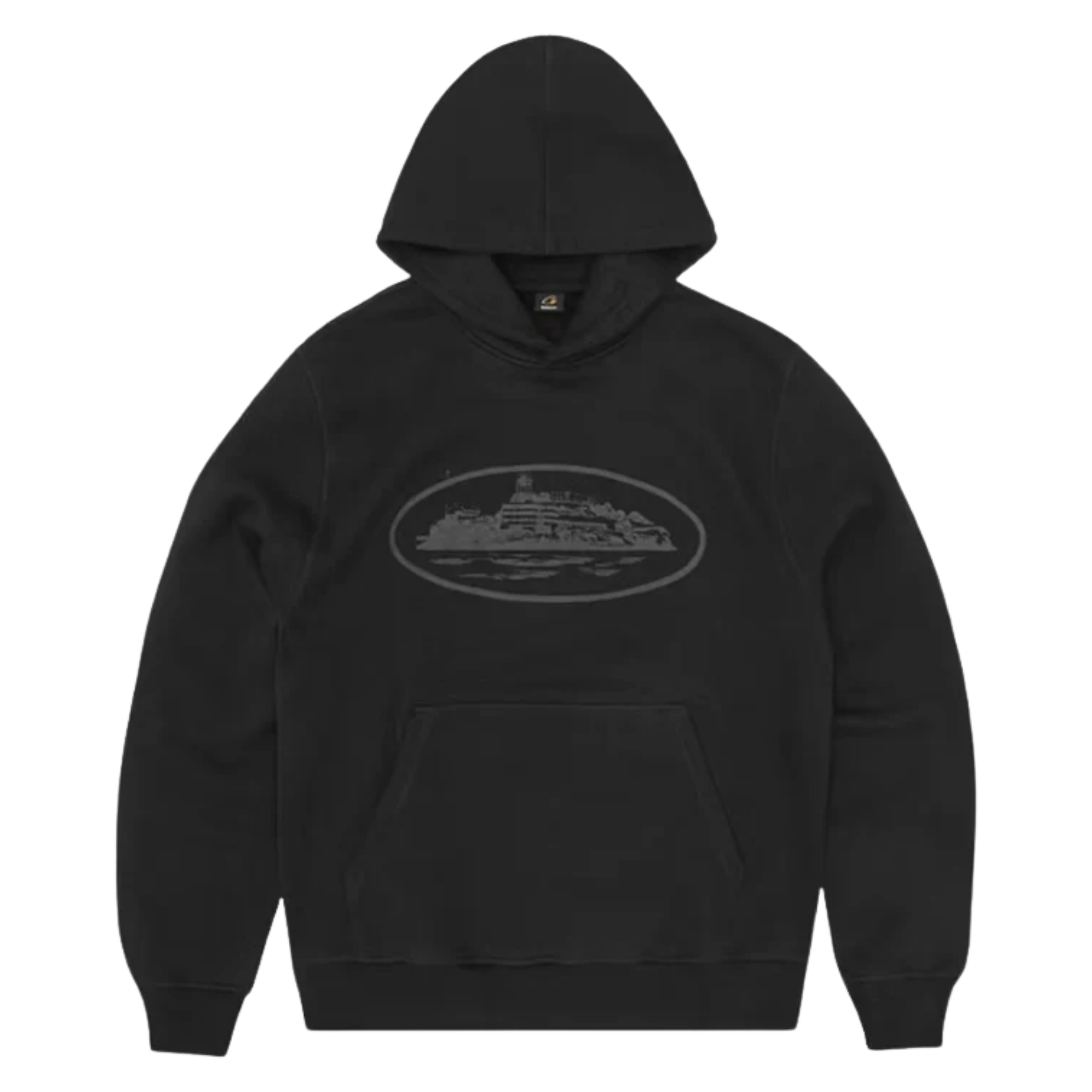 CORTEIZ ALCATRAZ HOODIE | Blackout