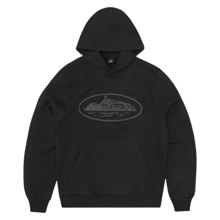 CORTEIZ ALCATRAZ HOODIE | Blackout